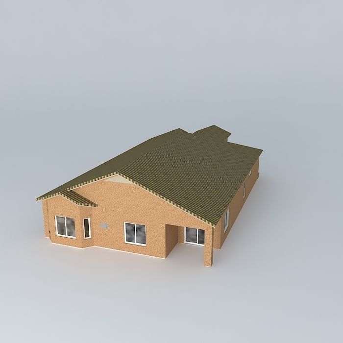 House Free 3D model_1