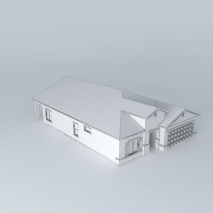 House Free 3D model_3