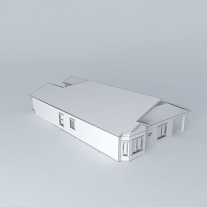 House Free 3D model_4