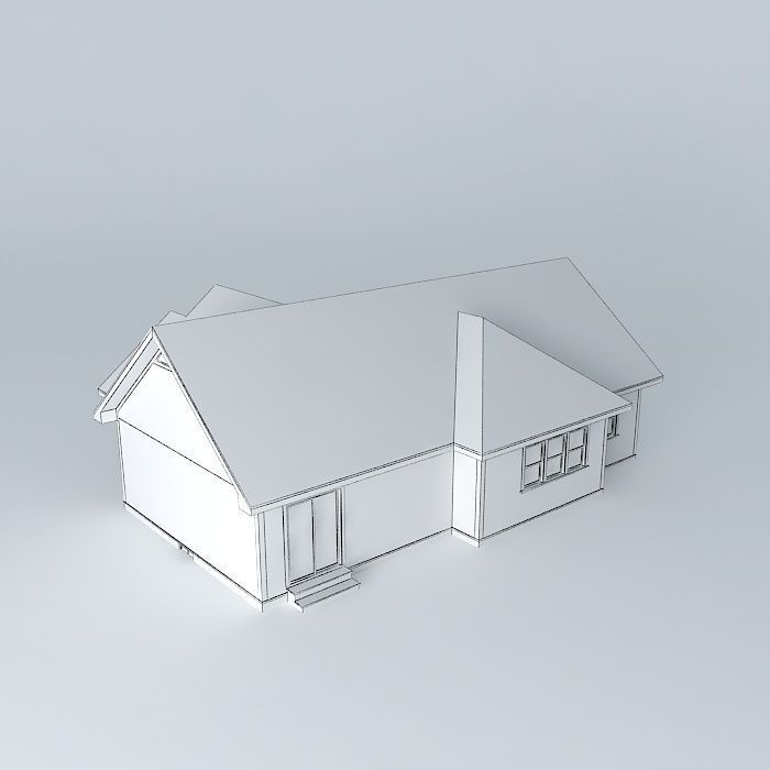 House Free 3D model_4