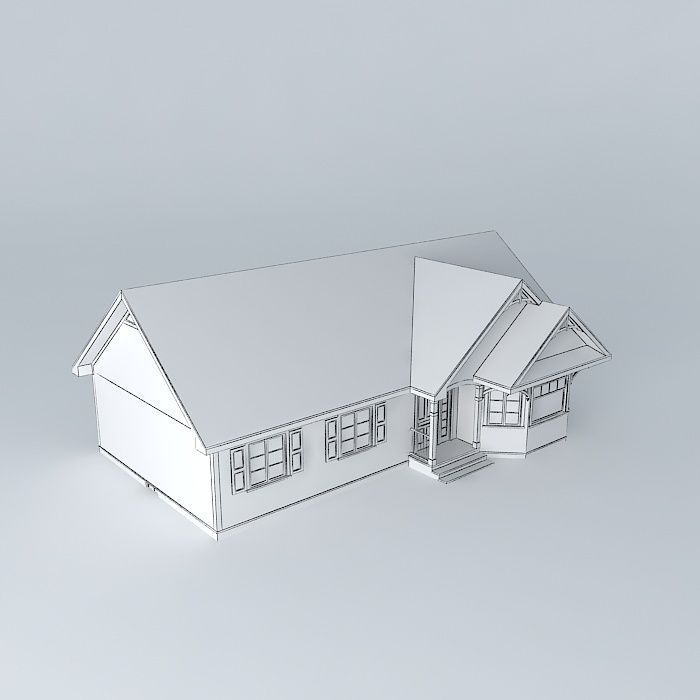 House Free 3D model_3