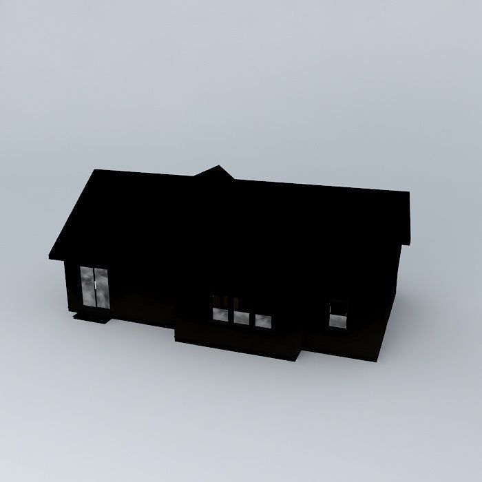 House Free 3D model_1