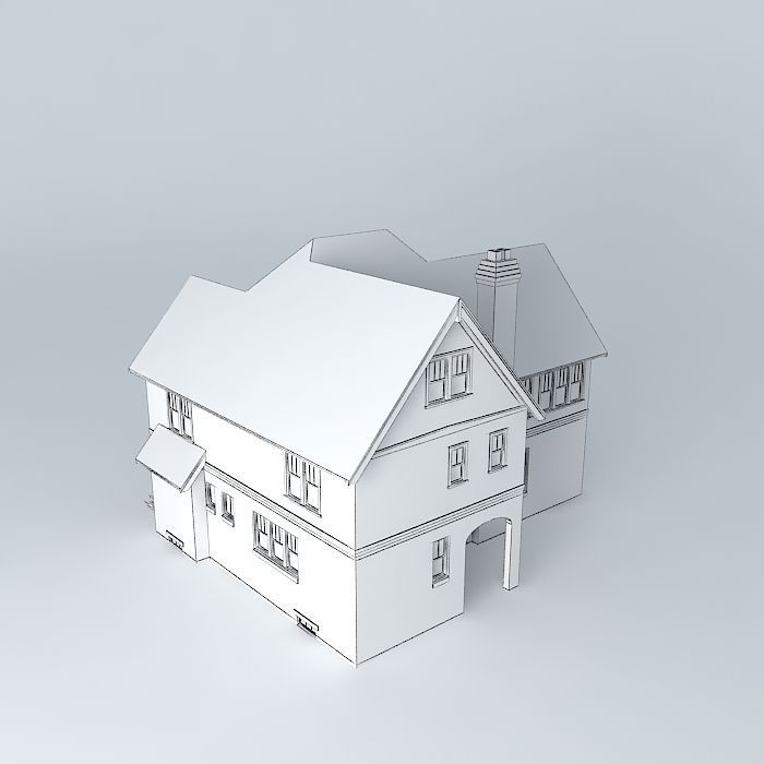 House Free 3D model_4