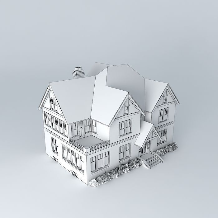 House Free 3D model_3