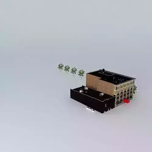 Apartment Building Free 3D model