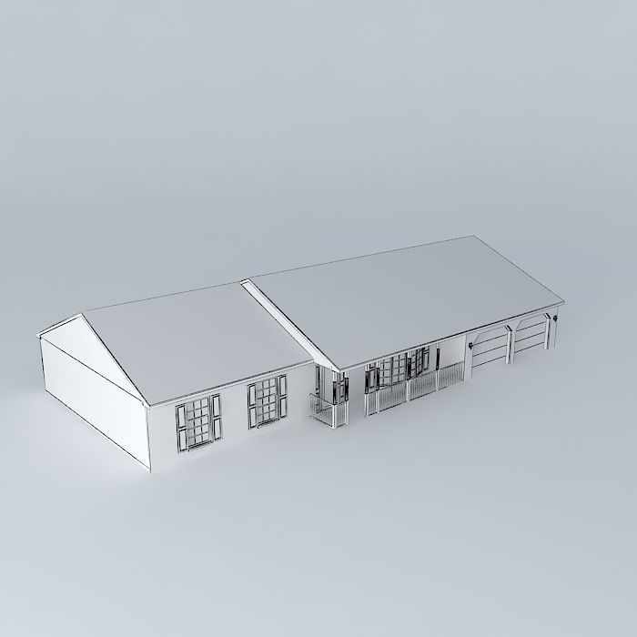 House Free 3D model_3