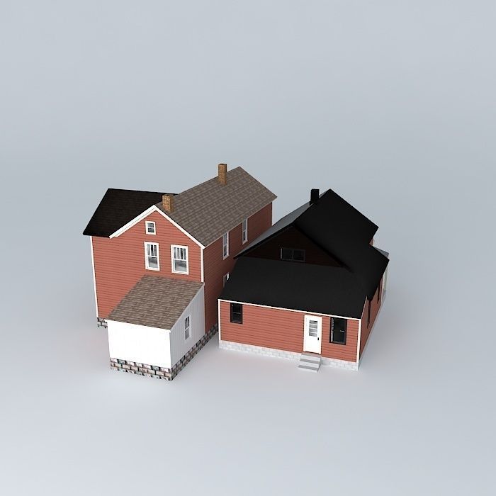 Old House Free 3D model_1