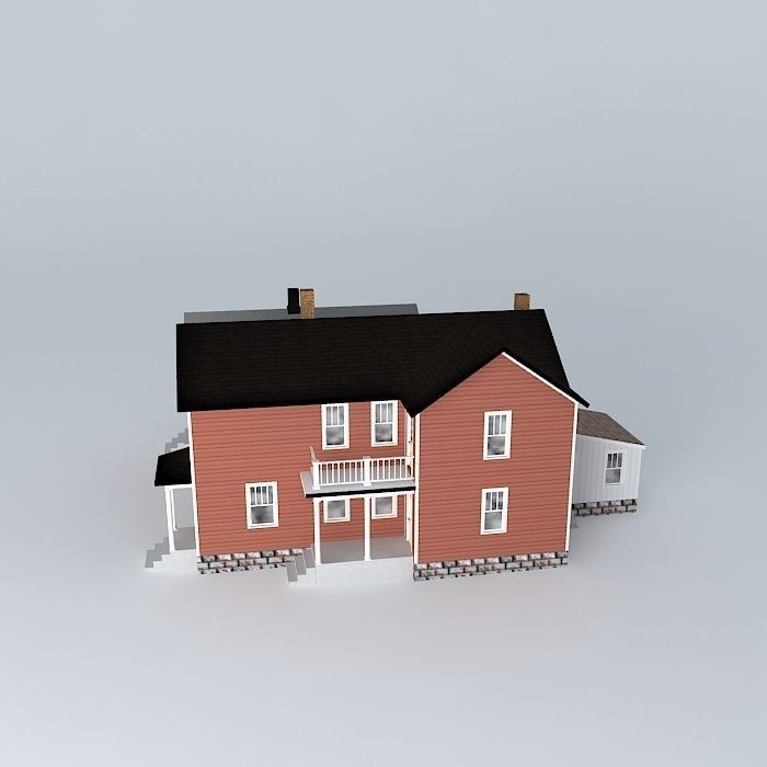 Old House Free 3D model_2