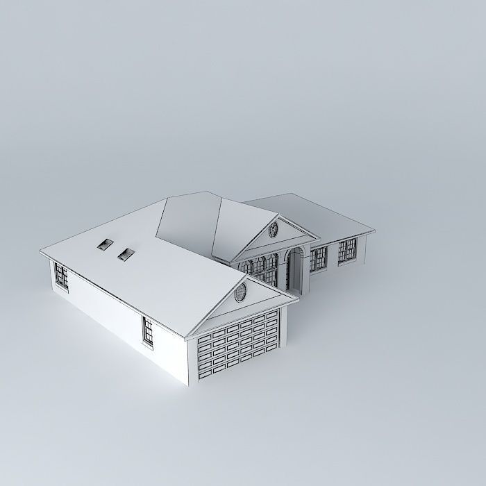 House Free 3D model_3
