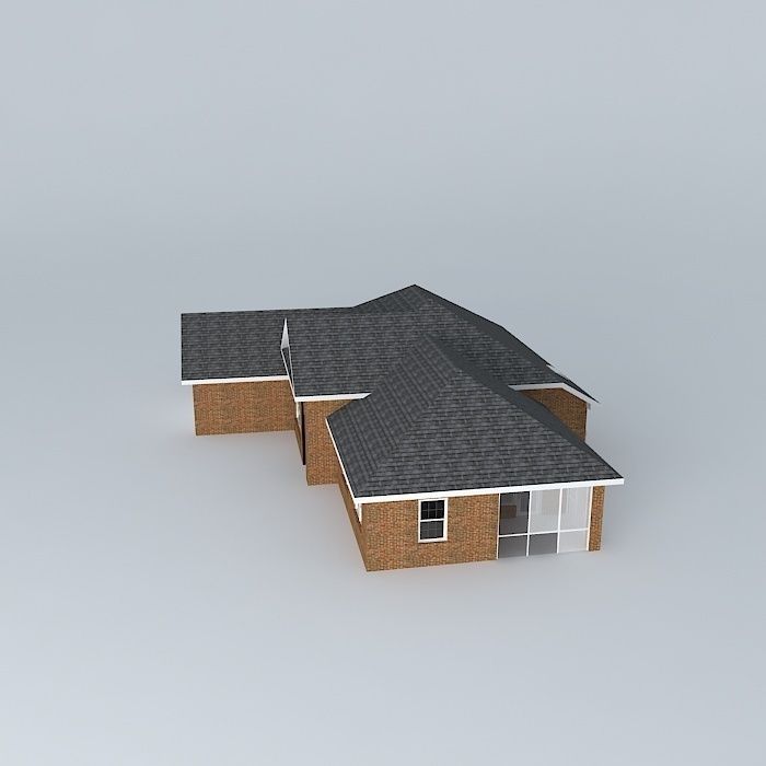 House Free 3D model_2