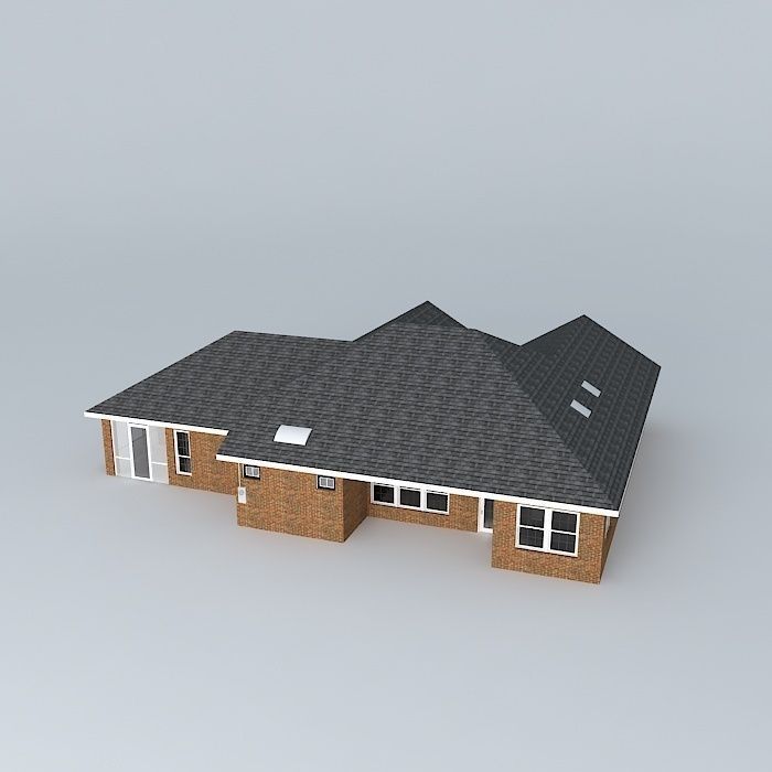 House Free 3D model_1