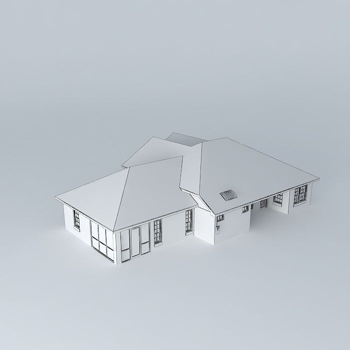 House Free 3D model_4