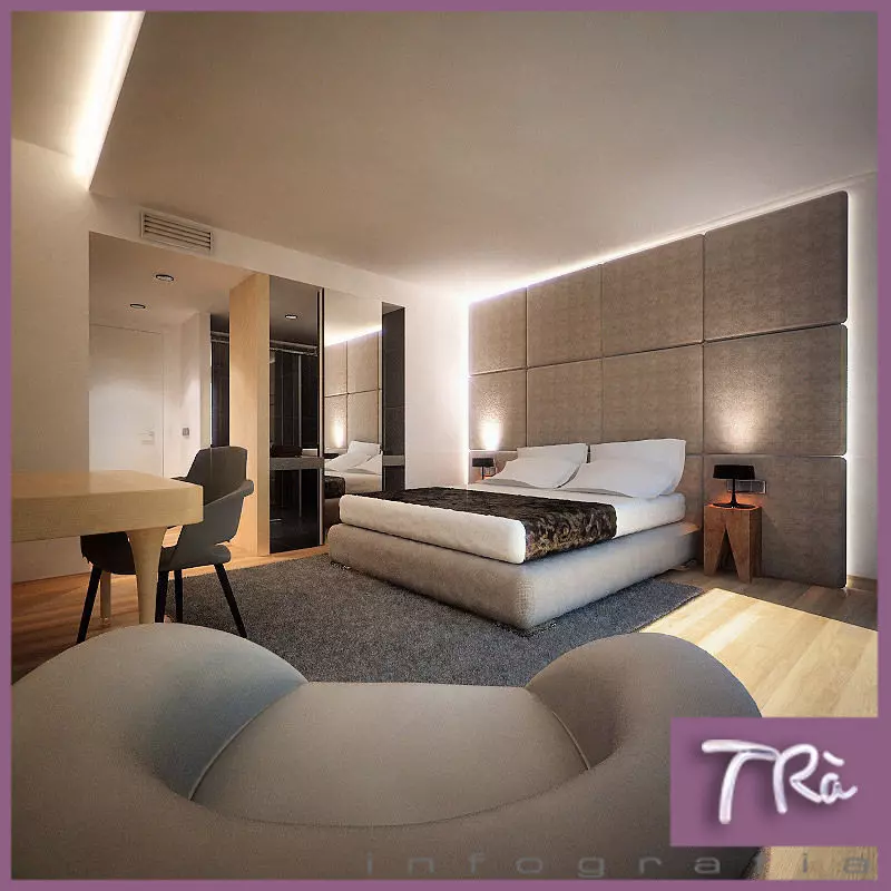 HOTEL BEDROOM 3D model