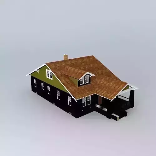 House with roof