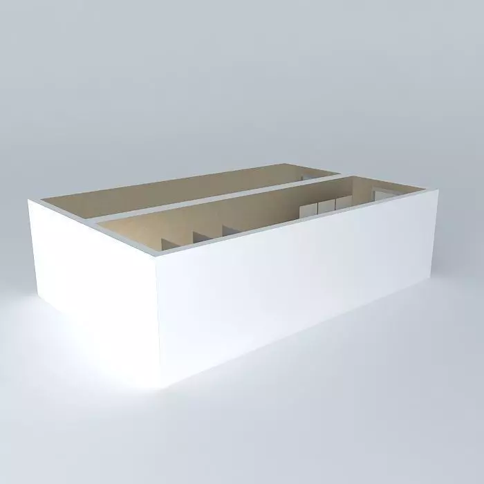 Public Restrooms Free 3D model_0