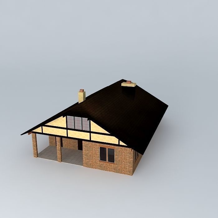 Gustav Stickley Craftsman Free 3D model_1