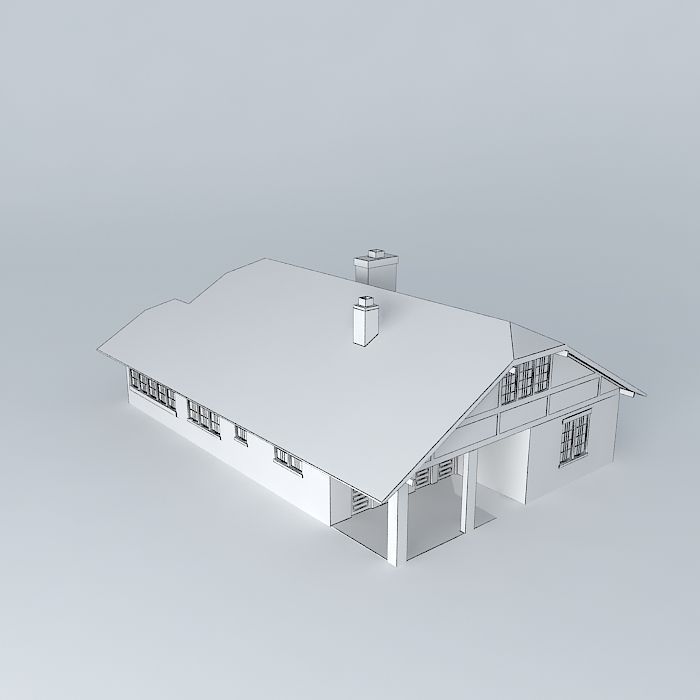 Gustav Stickley Craftsman Free 3D model_4