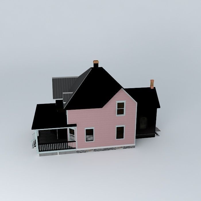 Old House Free 3D model_2