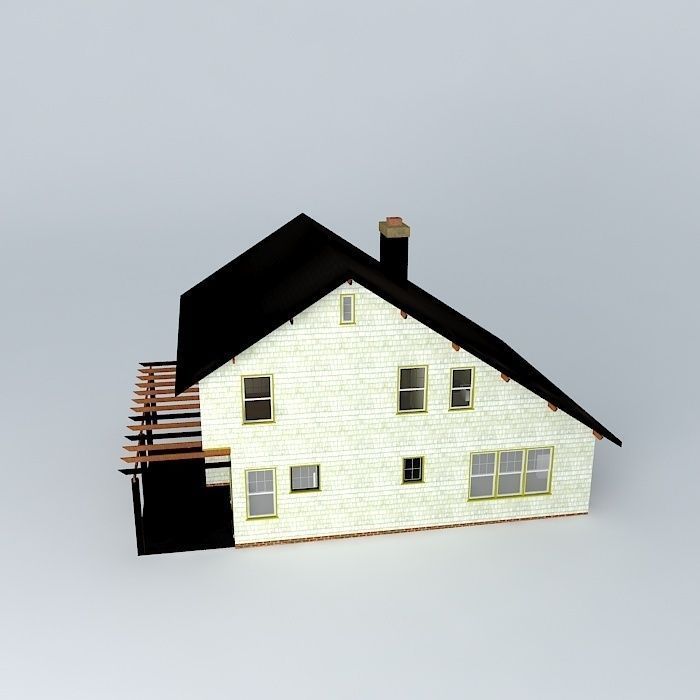 Salt Box Free 3D model_2