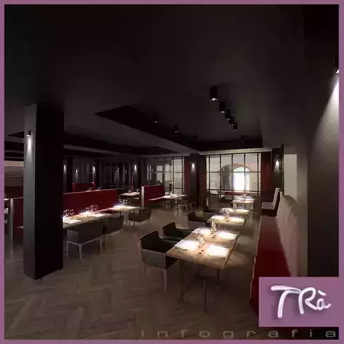 RESTAURANT LOUNGE SCENE 16198