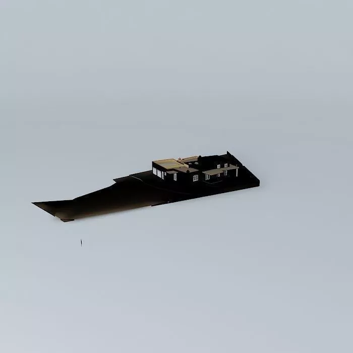 New Mexican House Free 3D model