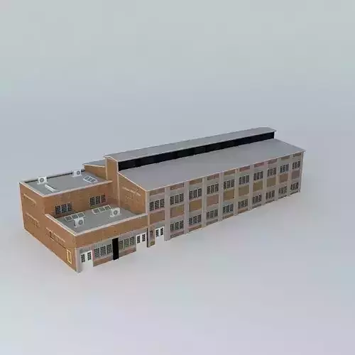Factory Condominiums Free 3D model