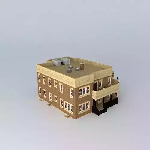 Urban Home Free 3D model