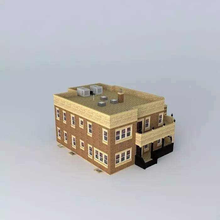 Urban Home Free 3D model_0