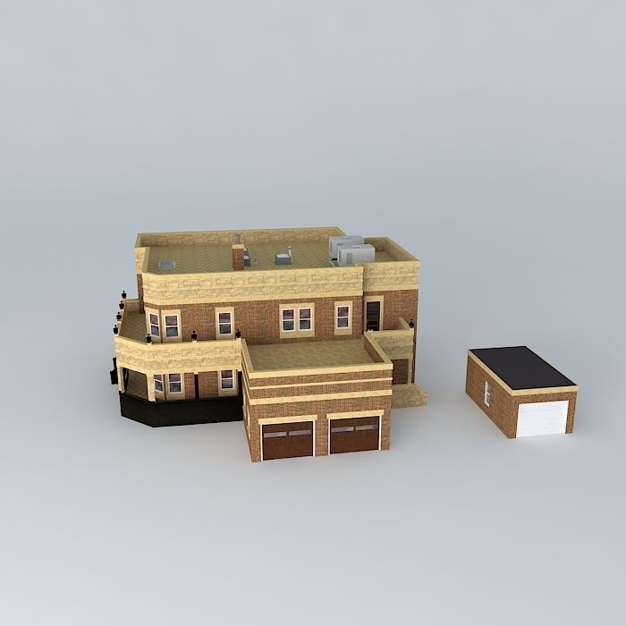 Urban Home Free 3D model_2