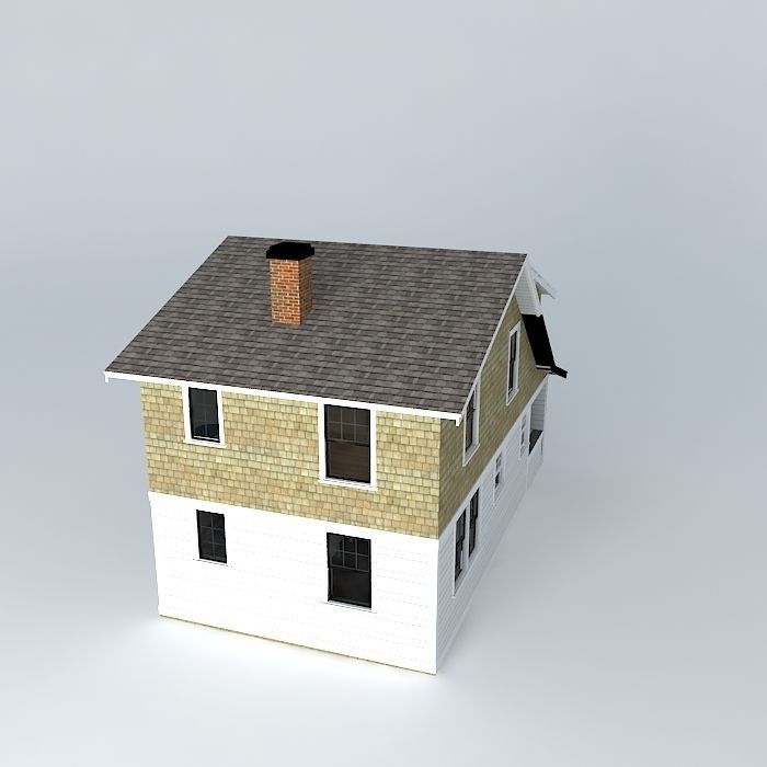 House Free 3D model_1