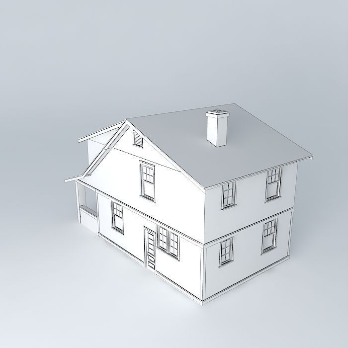 House Free 3D model_4