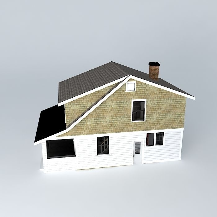 House Free 3D model_2