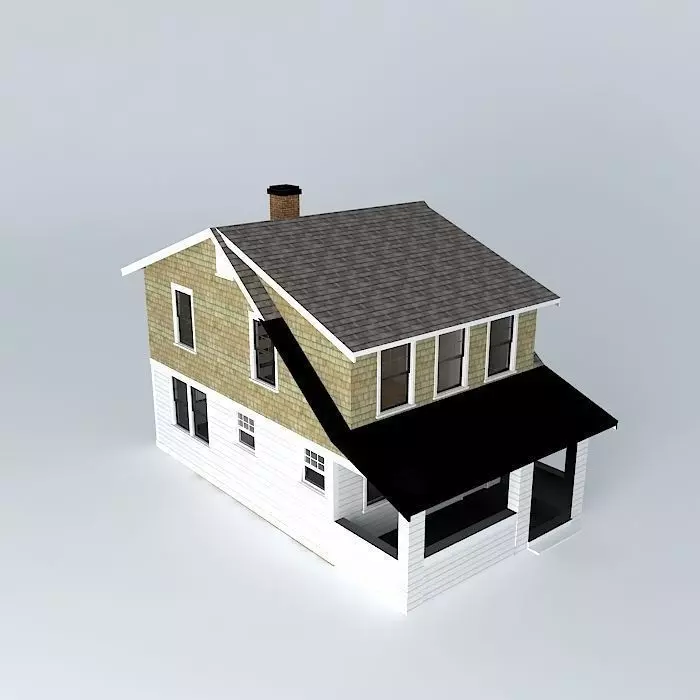 House Free 3D model_0