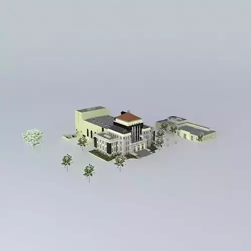 City Hall Free 3D model