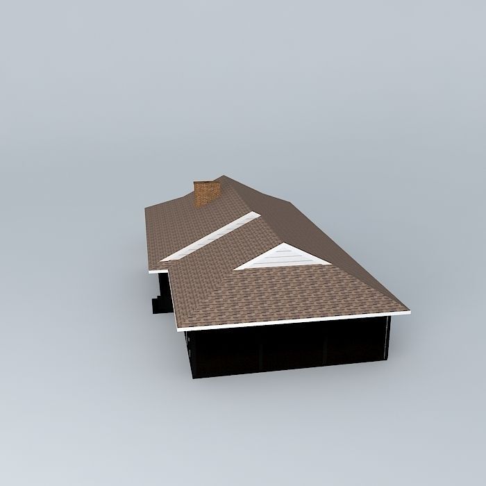 House Free 3D model_2