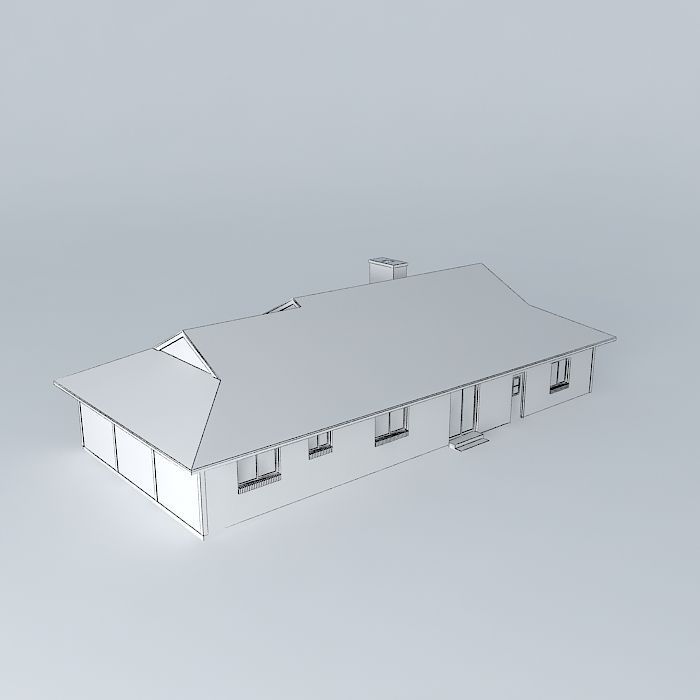 House Free 3D model_4