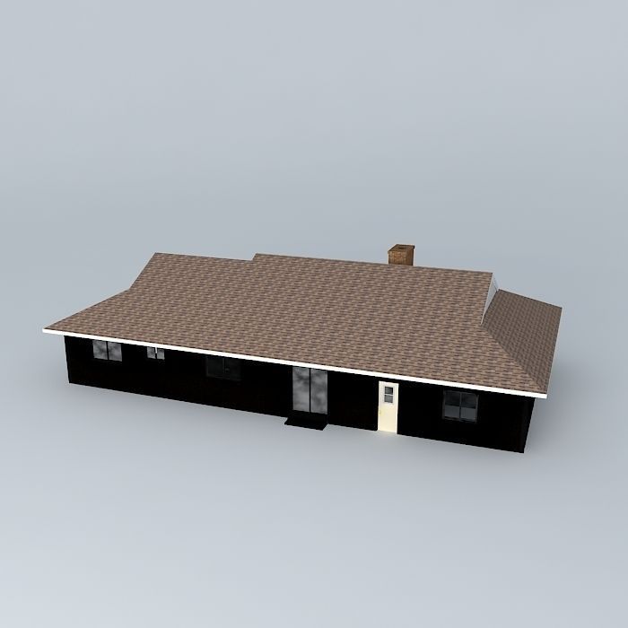 House Free 3D model_1