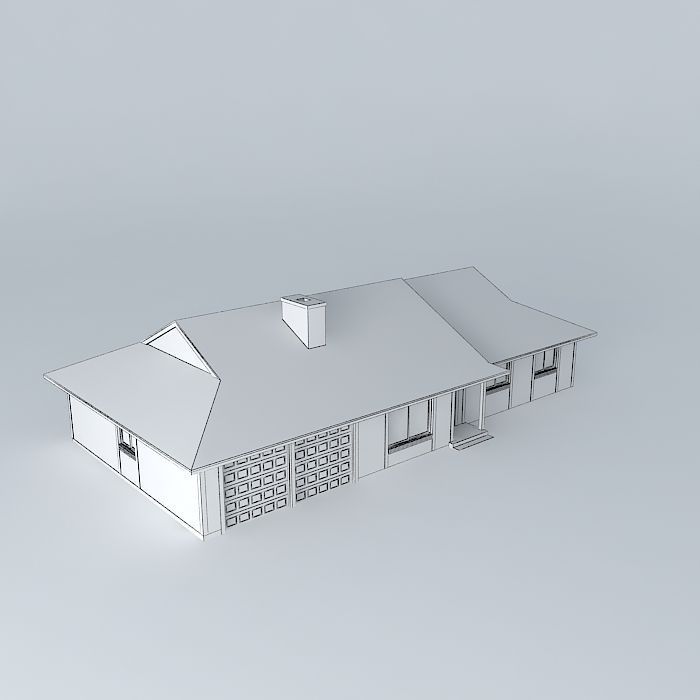 House Free 3D model_3