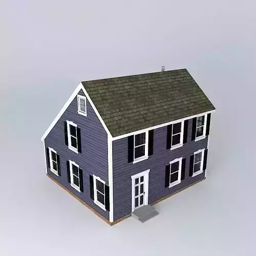 Colonial Saltbox House