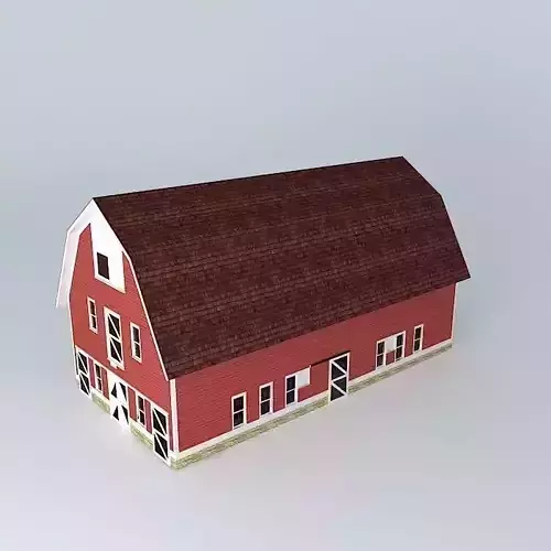 Dairy Barn Free 3D model