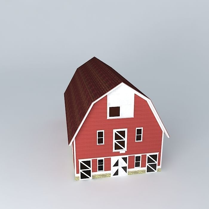 Dairy Barn Free 3D model_2