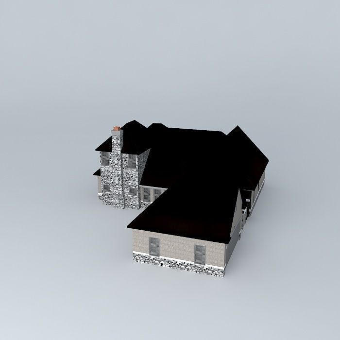 House Free 3D model_1