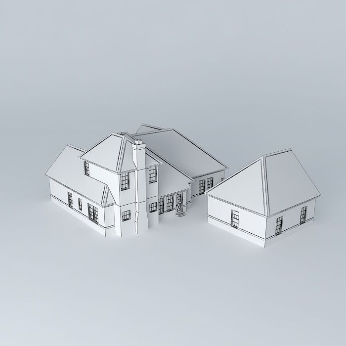 House Free 3D model_4