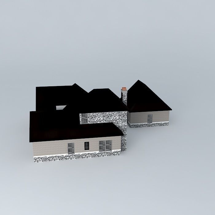 House Free 3D model_2