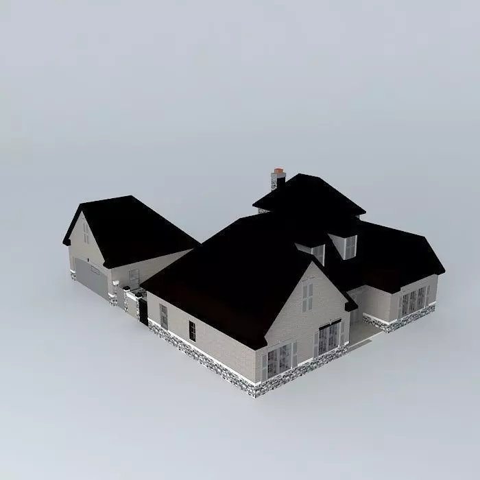House Free 3D model_0