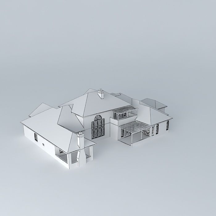 House Free 3D model_4