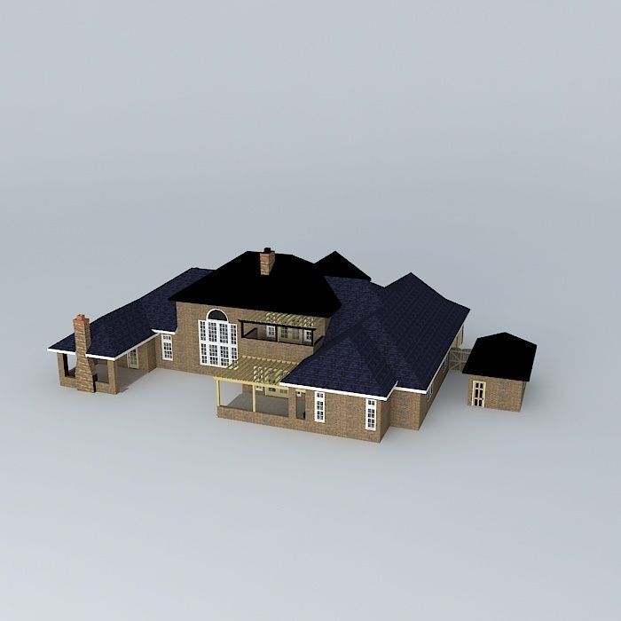 House Free 3D model_1