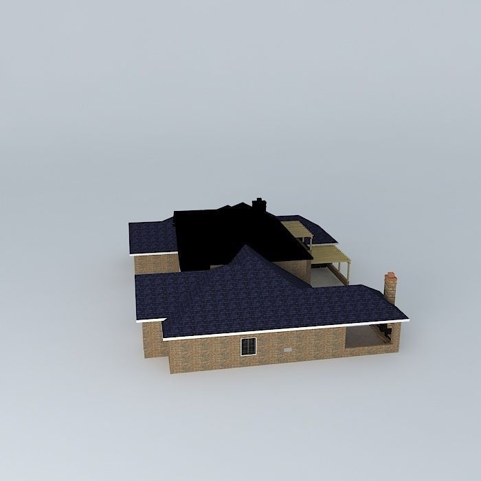 House Free 3D model_2