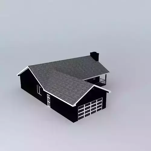 Ranch House Free 3D model