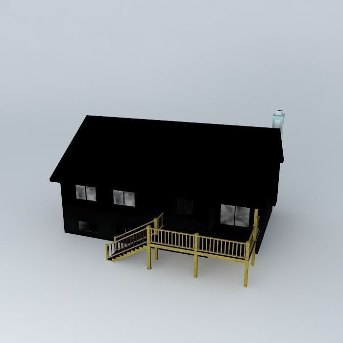 House Free 3D model_1